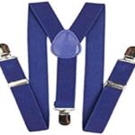 Y - Back Style Suspender Bells for Boys (Blue)