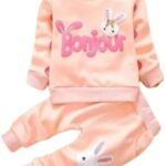 Regular Fit T-Shirts and Pyjamas Set (Bonjour)