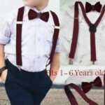 Y - Back Style Suspender Bells for Boys (Marron)