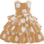 Baby -  Girl's Stain Blend A - Line (Gold)