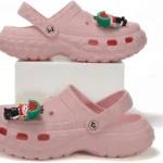 Kids Attractive Slip on Daily use Clogs (Pink)