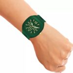 Square Multi Dial Analog Silicon (Green)