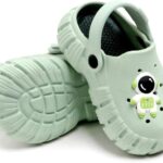 Kids Casual Summer Clog Shoes (Green)