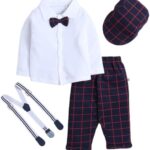 Boy's Cotton Printed Full Sleeves (Beige Teal)