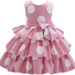 Baby -  Girl's Stain Blend A - Line (Pink)