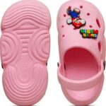 Kids Attractive Slip on Daily use Clogs (Light pink)