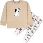 Unisex Cotton Fleece Full Sleeve Track Suit for Boys & Girls ( Tuffy Grey)