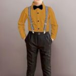 Baby Boys Cotton Blend and Spandex Full (Yellow)