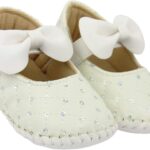 6 to 12 Months Baby Girls Synthetic (White)