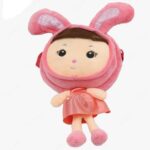 Cute Pink dool Face Sling Bag