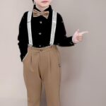 Baby Boys Cotton Blend and Spandex Full (Black)