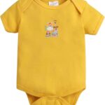New Born Baby Multi - Colour Cotton Sleep (Yellow)