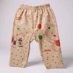 Unisex Cotton Pyjama Pant Set of 5 | Soft & Stretchable Sleepwear Pants Combo for Boys & Girls | Cartoon Prints, Comfortable Nightwear for Kids (Multicolor))