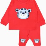 Cotton Clothing Sets for Baby (Red Cat)