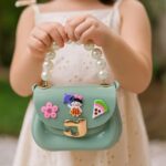 Cartoon Silicon Crossbody Handbag (Green)