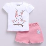 100% Cotton Interlock Fabric T-Shirt & Shorts