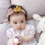 3Pcs Baby Girl Head Band Soft Flower
