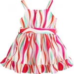 Apparel Summer Dress for Baby Girl/Frocks(Pink Floral)
