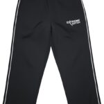 Boy's Regular Fit Stretchable Track - ( Black )