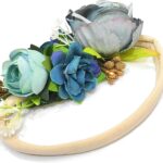 Fairytale Baby Headband Flowers for Girls (Purple)