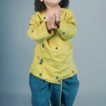 Boys Elegant Traditional Dhoti Kurta Set (Green with Floral Print) – Kids Ethnic Wear for Weddings, Festivals & Parties