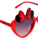 Stylish Oval Shape Girls Sunglass (Red)