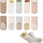 Cute and Colourful 100% Organic Cotton Non- Slip