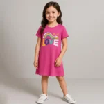 Girls Night Gown ( Pink )