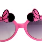 Stylish Oval Shape Girls Sunglass (Dark Pink)