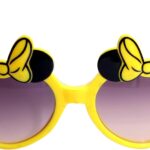 Stylish Oval Shape Girls Sunglass (Yellow)