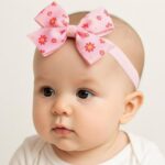 3Pcs Baby Headbands for Baby Girl and boy (Pink)