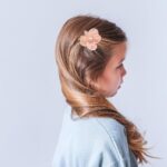 10-Piece Baby Hair Clip Set for Girls (Light Orange)