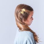 10-Piece Baby Hair Clip Set for Girls (Yellow)