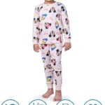 Kids Night Wear /Sleepwear / Cotton (Peach Mickey)