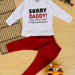 Kids Full Sleeves Dark Grey T-Shirt (Off-White)