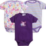 New Born Baby Multi - Colour Cotton Sleep (Purple)