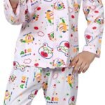 Kid's Pure Cotton Air Print Full Sleeves (Pink)