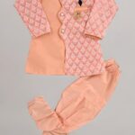Designer Sherwani Set/Cotton Blend