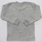 Round Neck Full Sleeve Winter Thermal Grey