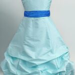 Girl's Synthetic Bubble Hem (Mint Turquoise)