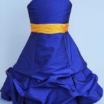 Girl's Synthetic Bubble Hem (Amber)