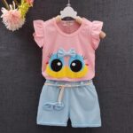 Beautiful Dresses for Girls(Blue Pink)