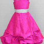 Girl's Synthetic Bubble Hem (Pink)