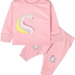 Unisex Cotton Fleece Full Sleeve Track Suit for Boys & Girls ( Silver HRN)