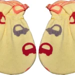 Newborn Baby Premium Cotton Mittens (0–6 Months)