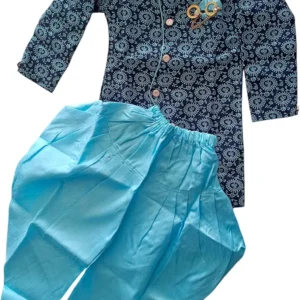 Traditional Printed Kurta Pyjama Set