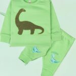 Unisex Cotton Fleece Full Sleeve Track Suit for Boys & Girls (Lydn)